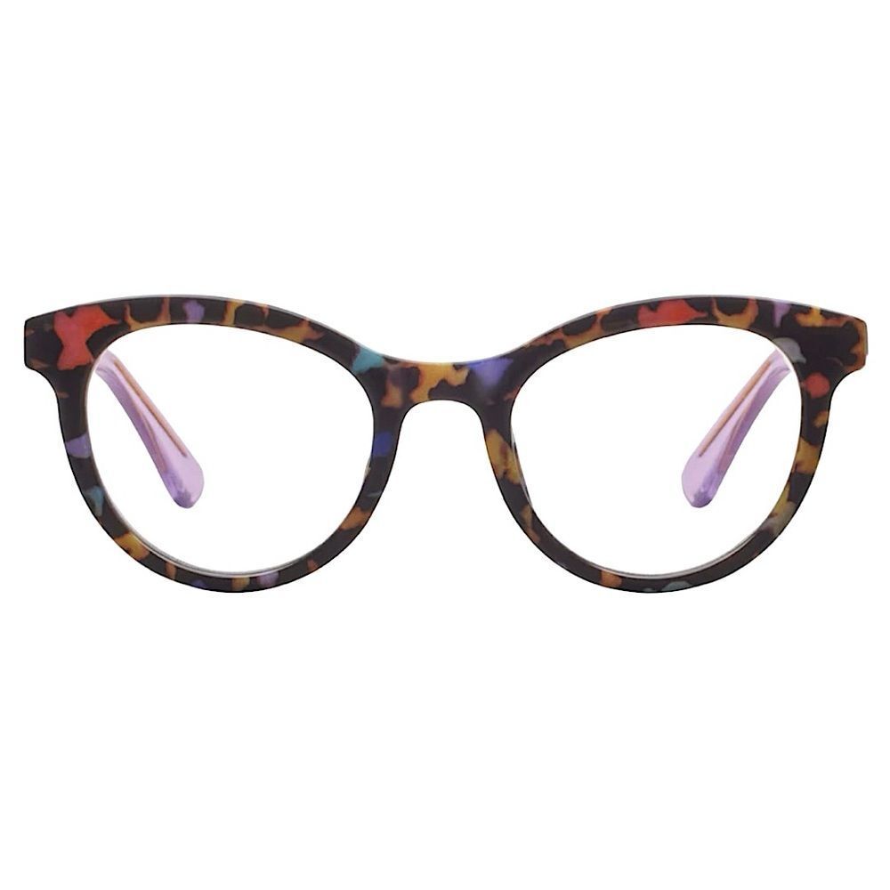 Peepers Readers Tribeca Peepfetti Purple Reading Glasses +2.50 • NEW WITH TAGS •